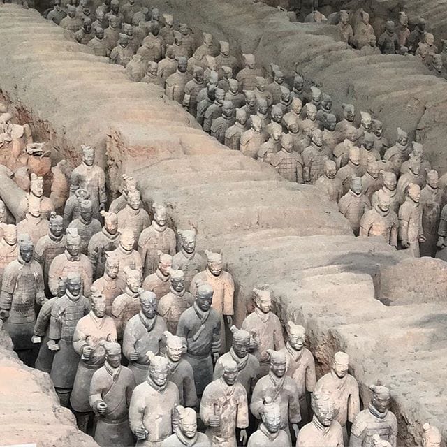 1523676600 #terracottawarriors #army #xian #travel #china
