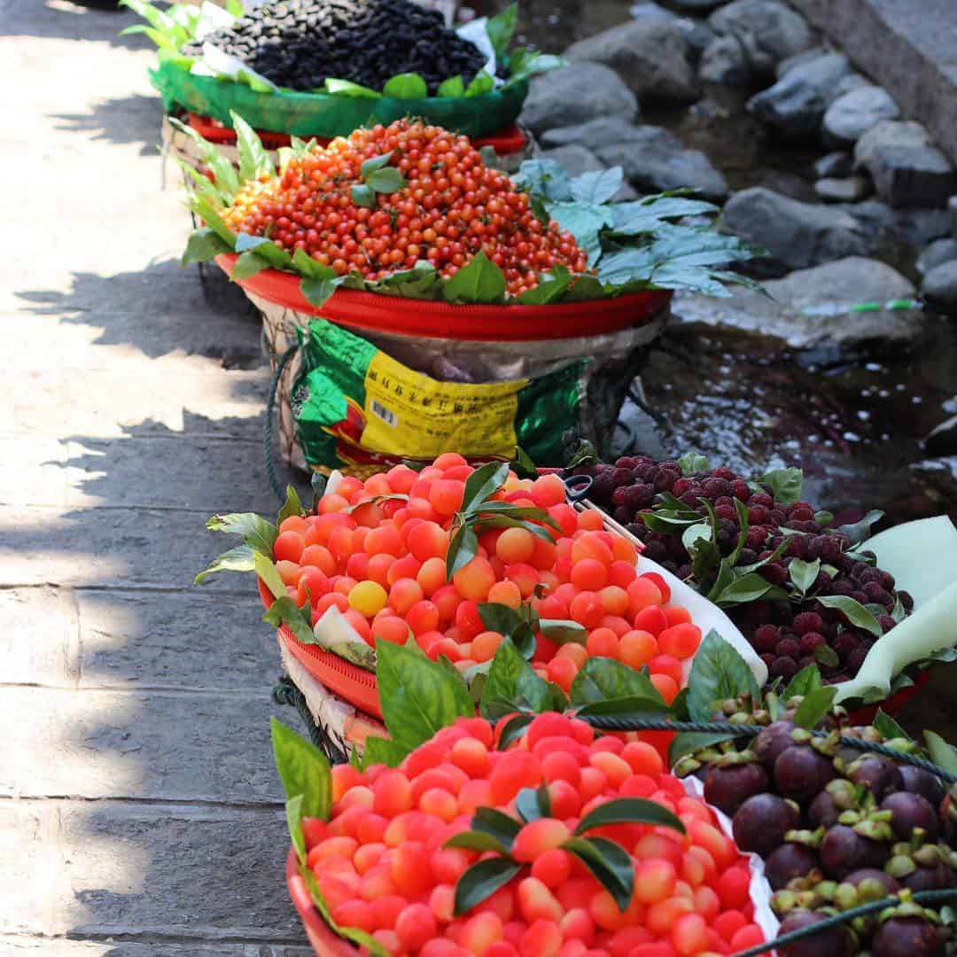dali-fruits-street-travel-yunnan #dali #fruits #street #travel #yunnan
